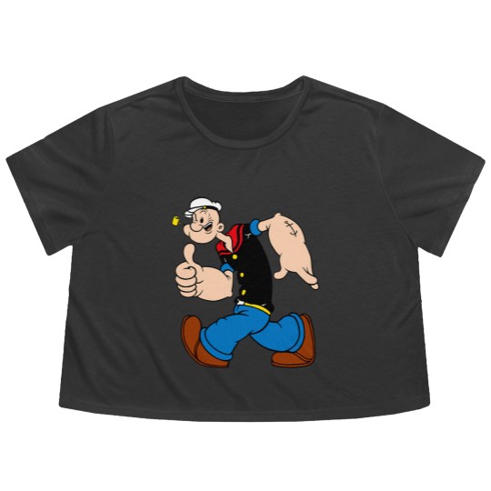 Discover popeye - Popeye - Flowy Cropped Tees