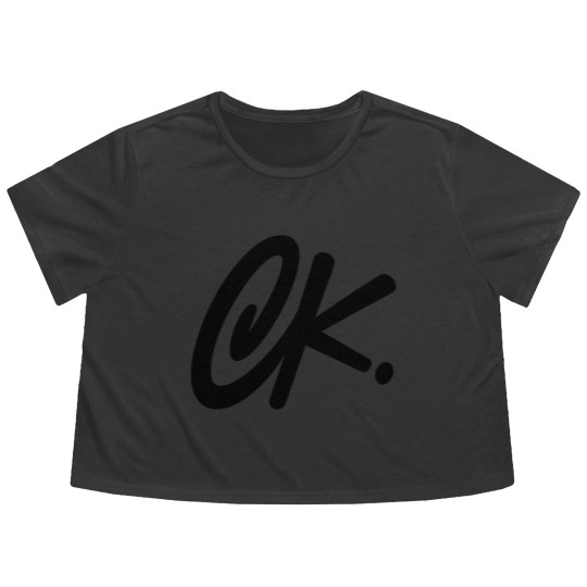Discover CK Flowy Cropped Tees
