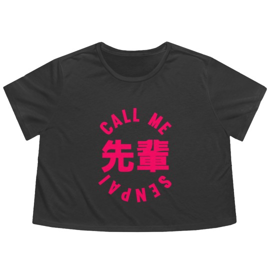 Discover Senpai Japan Flowy Cropped Tees