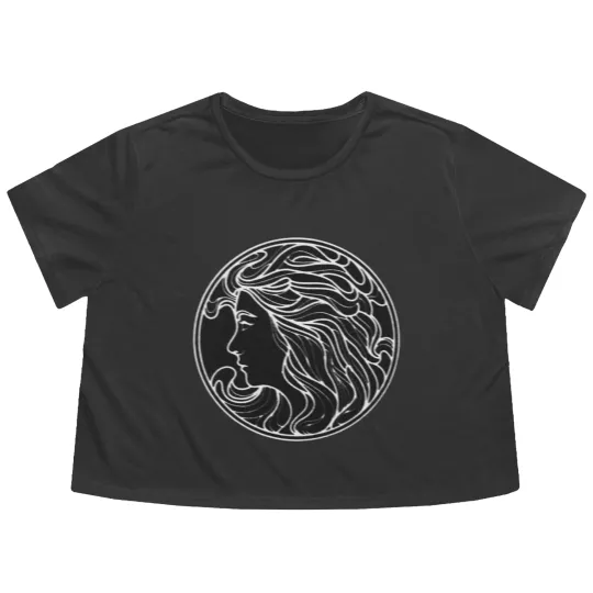 Discover Lorde Flowy Cropped Tees - Lorde Logo / Premium Unisex Flowy Cropped Tees