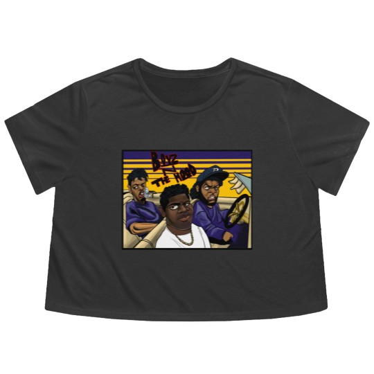 Discover BoyzNdaHOOOD - Boyz N The Hood - Flowy Cropped Tees