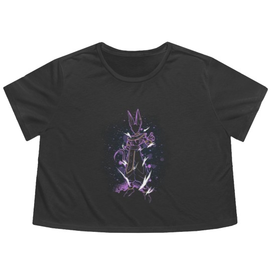 Discover The Destroyer - Beerus Destroyer - Flowy Cropped Tees