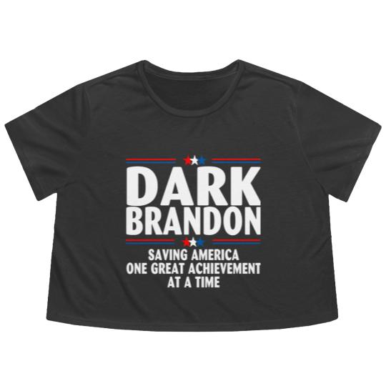 Discover Dark Brandon Classic Flowy Cropped Tees
