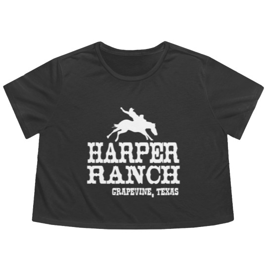 Discover Harper Ranch Flowy Cropped Tees