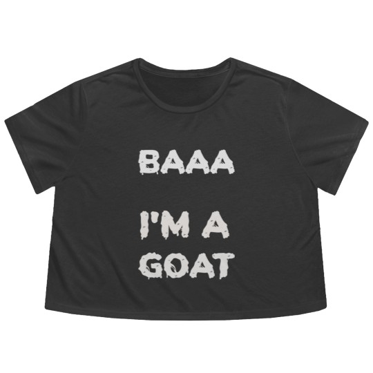 Discover Minimalist Costume Lazy Funny Party Decor Goat Sounds - Goat Costume Adult Baby Kids Decor - Flowy Cropped Tees