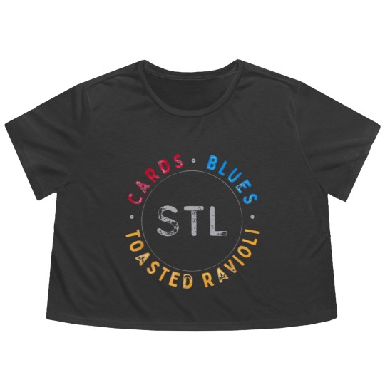 Discover Saint Louis Missouri Favorites Flowy Cropped Tees
