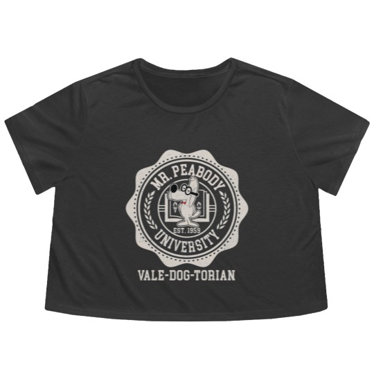 Discover Mr Peabody And Sherman Flowy Cropped Tees