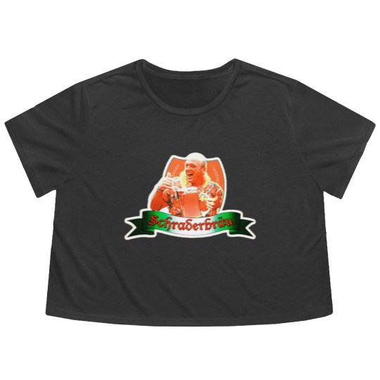 Discover Schraderbrau Flowy Cropped Tees