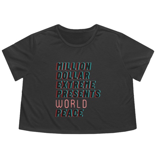 Discover Million Dollar Extreme Flowy Cropped Tees