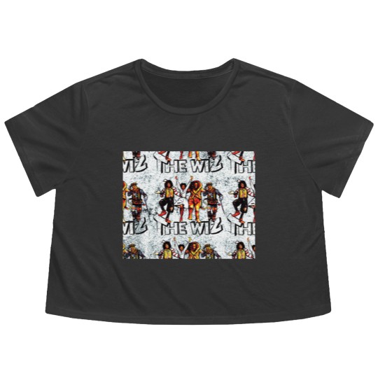 Discover Retro Wiz - The Wiz Yall Cartoon - Flowy Cropped Tees