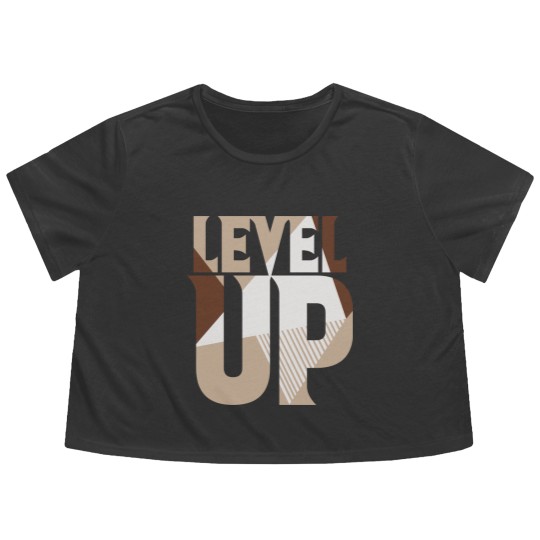 Discover Level Up Dunk High Light Chocolate Matching Sneaker Flowy Cropped Tees