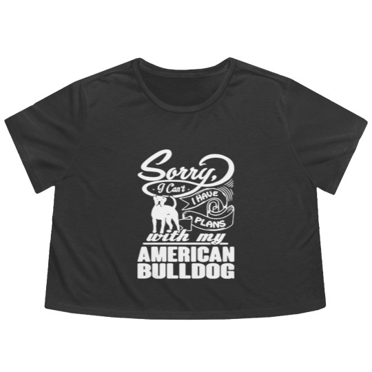Discover American Bulldog Flowy Cropped Tees Flowy Cropped Tees