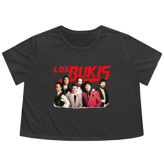 Discover Los Bukis Flowy Cropped Tees