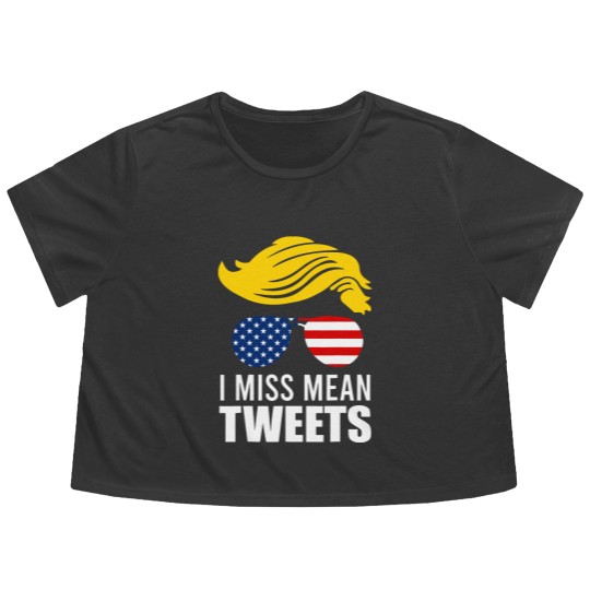 Discover Trump Father's Day Gas Prices I Miss Mean Tweets July 4th Flowy Cropped Tees