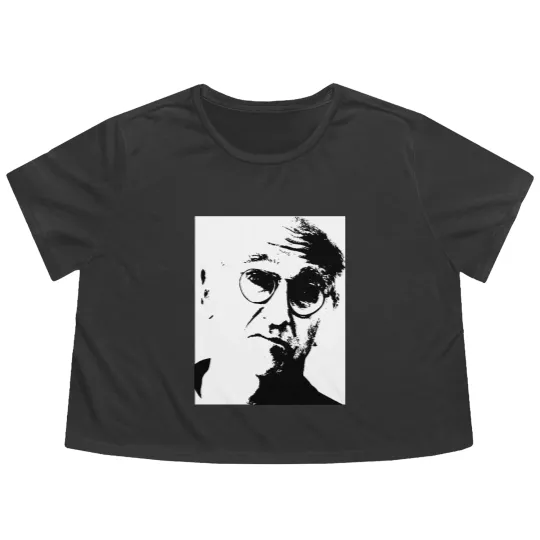 Discover Curb Your Enthusiasm Larry David Lexprience LD Unisex Flowy Cropped Tees