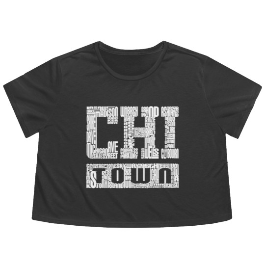 Discover Chi Town Streets Chicago Hoody Clothing Apparel Flowy Cropped Tees