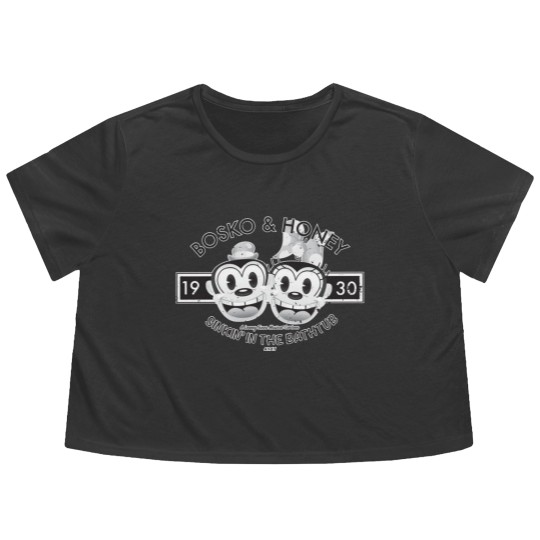 Discover Bosko & Honey - Looney - Flowy Cropped Tees
