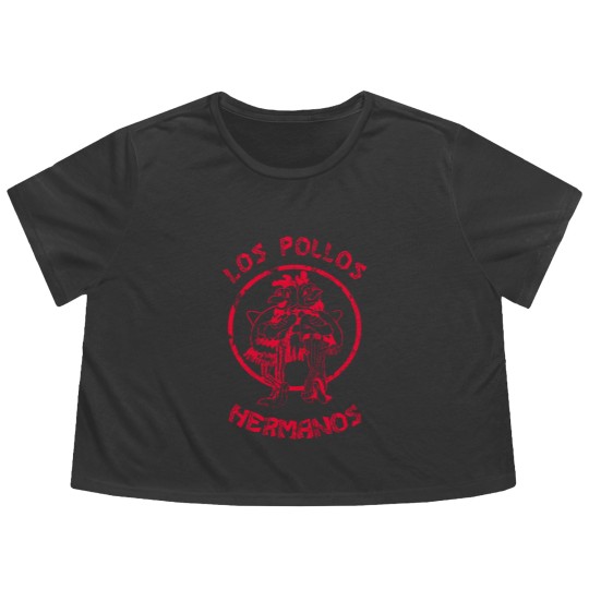 Discover Los pollos hermanos - Breaking Bad - Flowy Cropped Tees