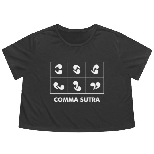 Discover Comma Sutra Flowy Cropped Tees