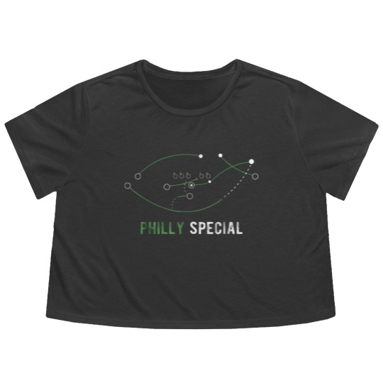 Discover Philly Special Philly Special Championship birthda Flowy Cropped Tees