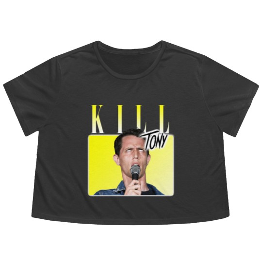 Discover Kill Tony 90's Style Throwback - Comedy Podcast - Flowy Cropped Tees