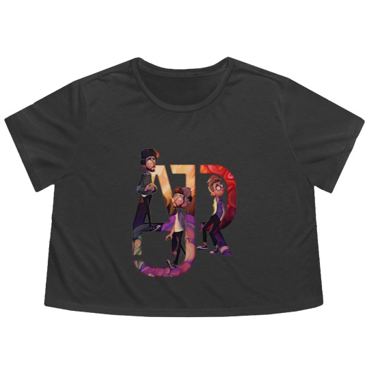 Discover AJR Band Flowy Cropped Tees