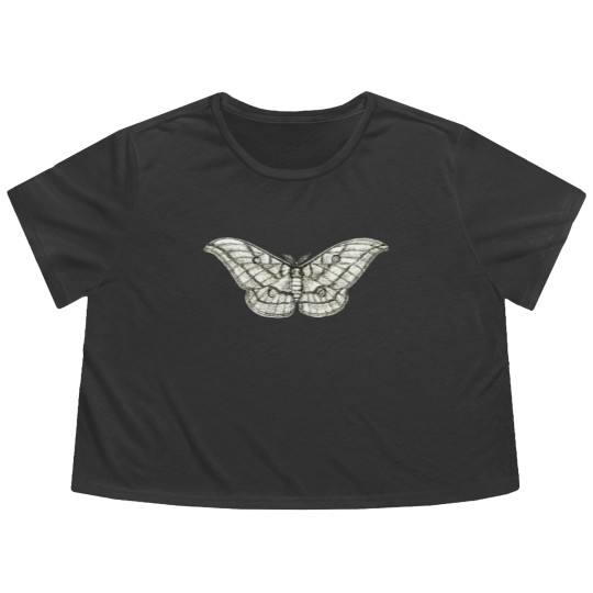 Discover Moth 3 Flowy Cropped Tees