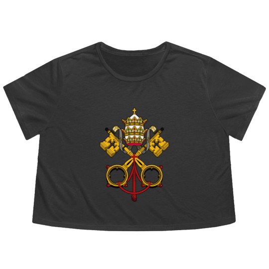 Discover vatican Flowy Cropped Tees