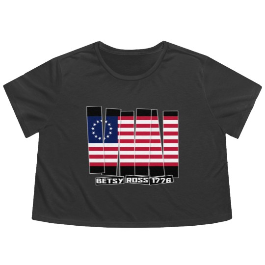 Discover Betsy Ross flag 1776 - Rush Limbaugh Betsy Ross - Flowy Cropped Tees
