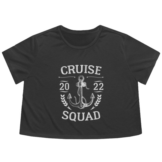 Discover Cruise Squad 2022 - Cruise Squad - Flowy Cropped Tees
