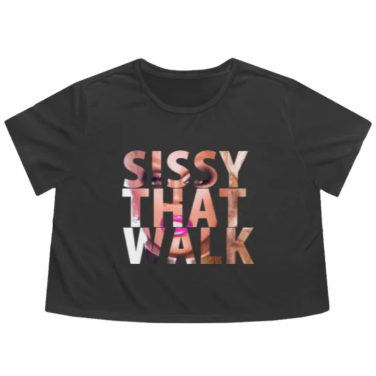 Discover SISSY THAT WALK - Rupaul - Flowy Cropped Tees