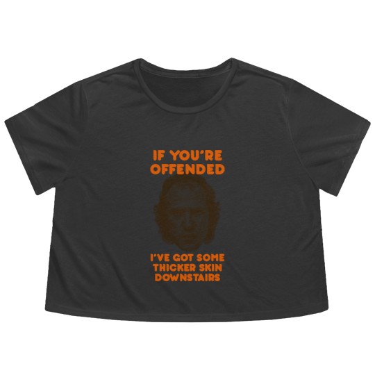 Discover IF YOU’RE OFFENDED - Silence Of The Lambs - Flowy Cropped Tees