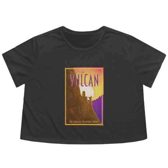 Discover Discover Scenic Vulcan - startrek2020 - Flowy Cropped Tees