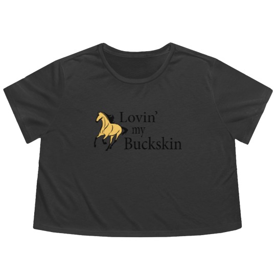 Discover Buckskin Horse: Love Flowy Cropped Tees