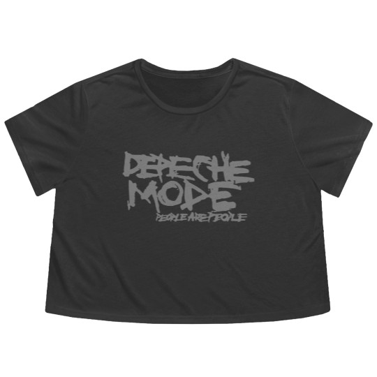 Discover Depeche Mode Spirit Violator Dave Gahan Rock Flowy Cropped Tees