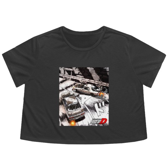 Discover Animauto - Initial D - Ryosuke VS Rin - Initial D - Flowy Cropped Tees