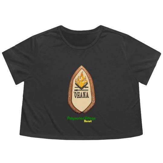 Discover 'Ohana Restaurant Polynesian Village Resort - Ohana - Flowy Cropped Tees