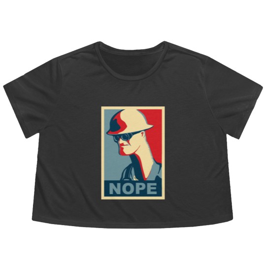 Discover Team Fortress 2 - Engineer Nope Flowy Cropped Tees