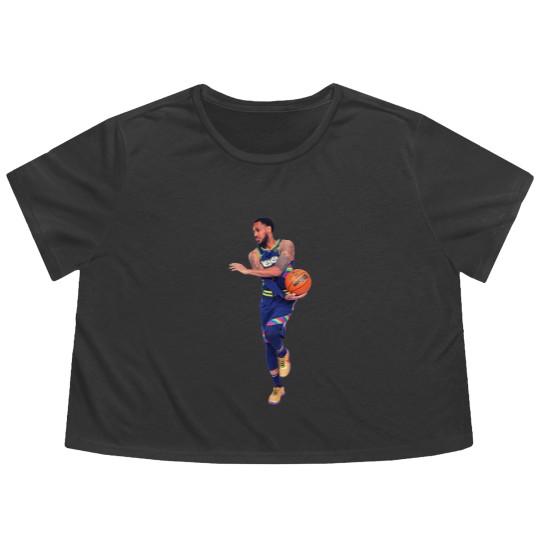Discover Monte Morris Classic Flowy Cropped Tees
