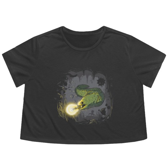 Discover Electric Eel - Eel - Flowy Cropped Tees