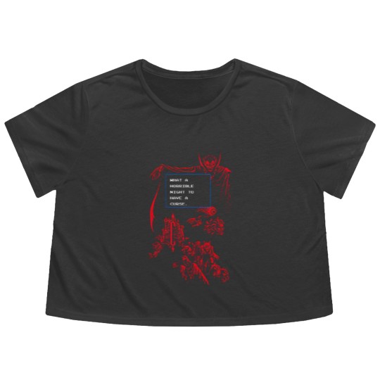 Discover Horrible Night - Castlevania - Flowy Cropped Tees