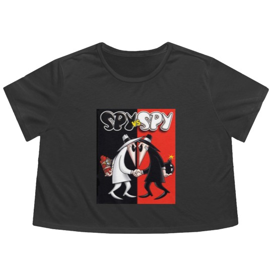 Discover Spy vs Spy - Spy Vs Spy - Flowy Cropped Tees