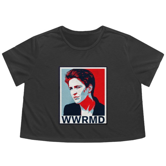 Discover WWRMD: What would Rachel Maddow Do? - Rachel Maddow - Flowy Cropped Tees