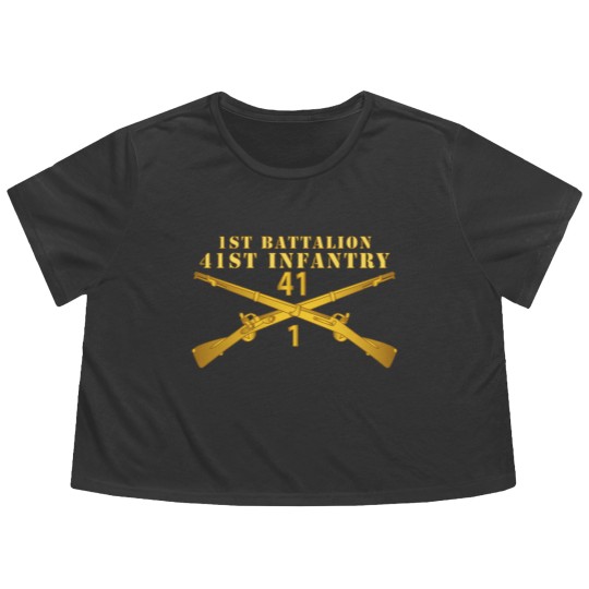Discover Army 1st Bn 41st Infantry X 300 Hat Flowy Cropped Tees
