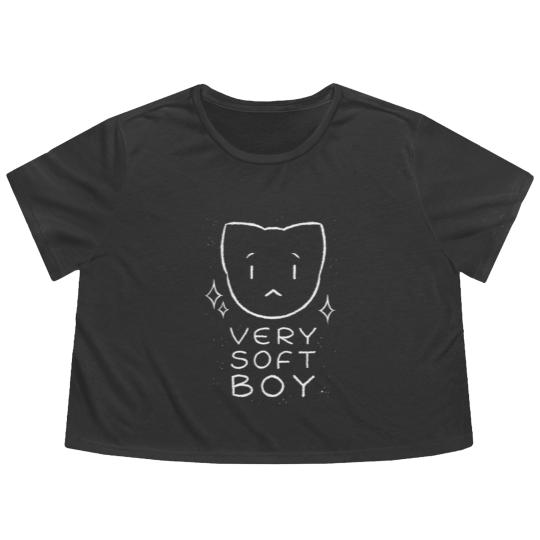 Discover Very Soft Boy Flowy Cropped Tees