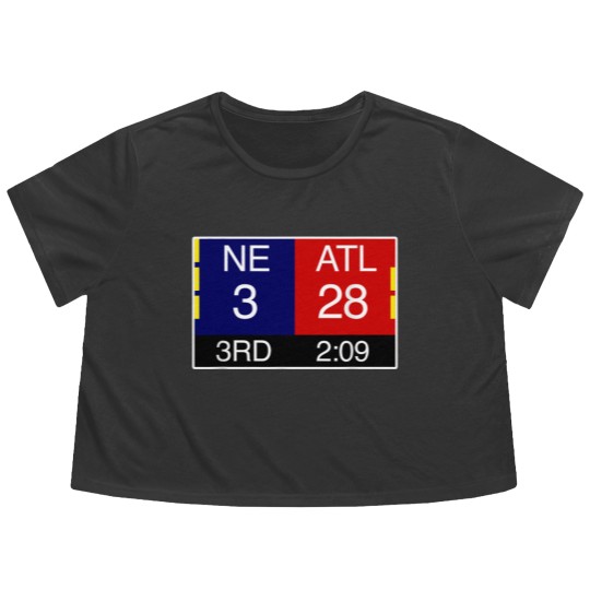 Discover Final NE 3 ATL 28 Flowy Cropped Tees | Great Comeback Flowy Cropped Tees