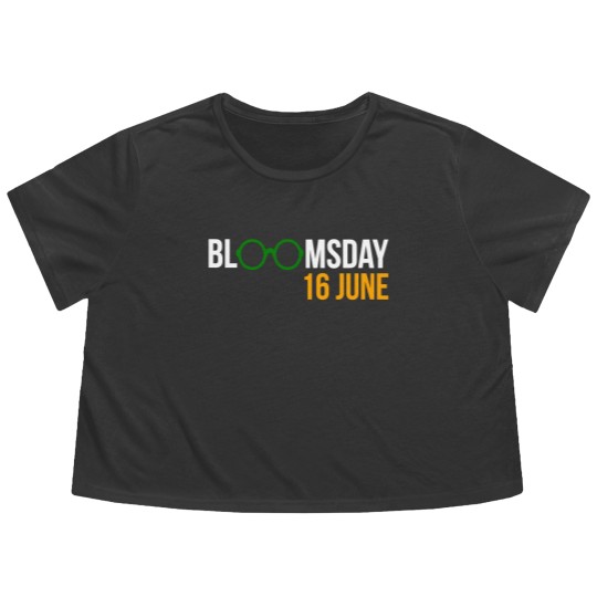 Discover Bloomsday James Joyce Celebration - James Joyce - Flowy Cropped Tees