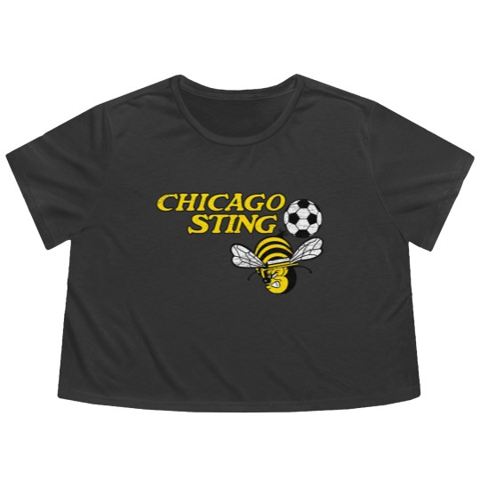 Discover Chicago Sting Vintage - Chicago Sting - Flowy Cropped Tees