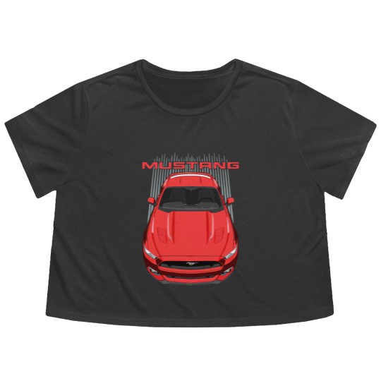 Discover Mustang S550-GT-red - Mustang - Flowy Cropped Tees