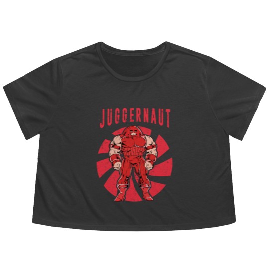 Discover Retro juggernaut - Juggernaut - Flowy Cropped Tees